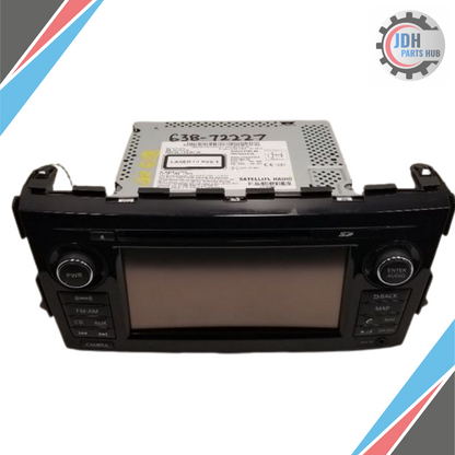 2013–2014 Nissan ALTIMA RADIO Sedan AM FM CD with NAVIGATION OEM — view 2