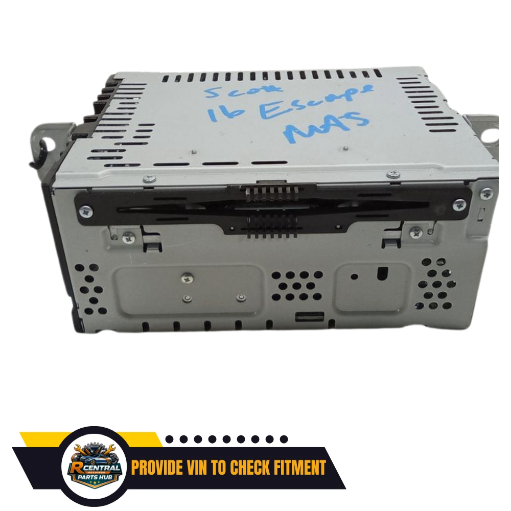 2015–2016 Ford Escape AM FM CD Radio Receiver CJ5T-19C107-HA — view 1