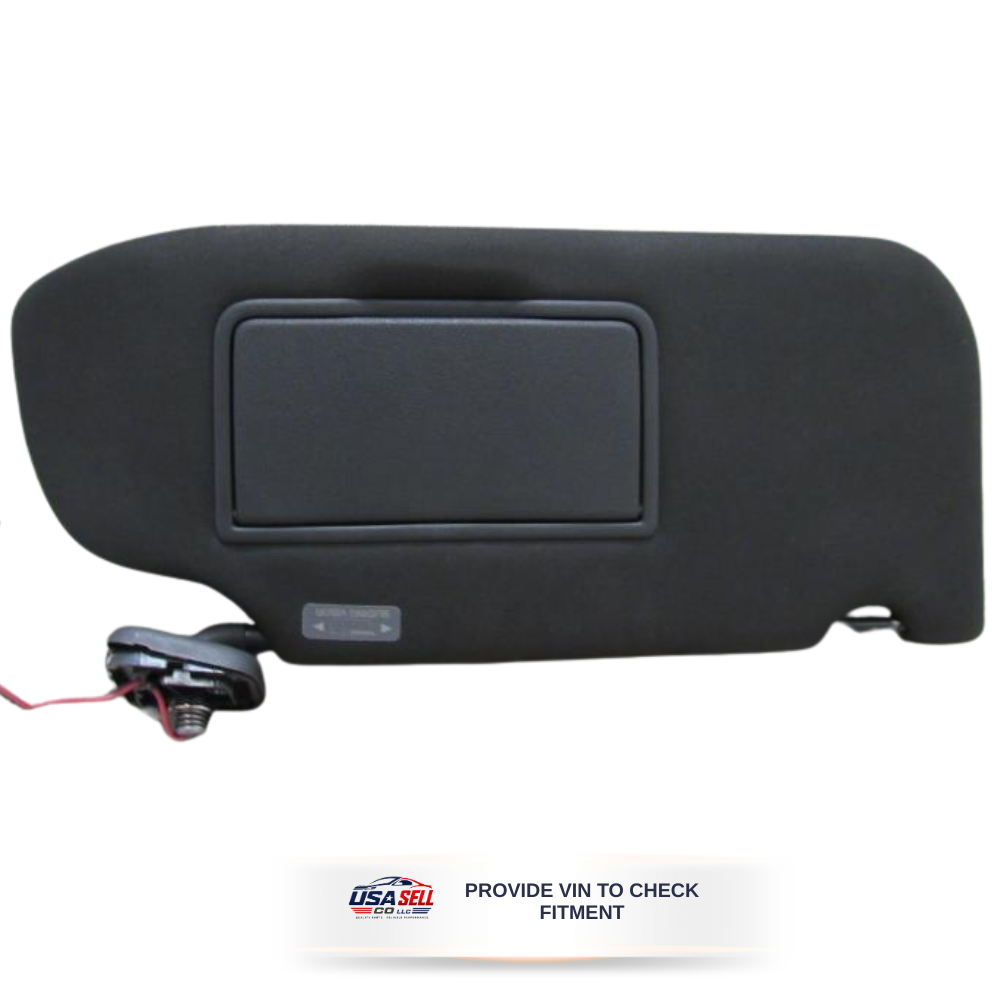 2013–2019 Ford Taurus RH Passenger Sunvisor Sun Visor with Mirror & Light OEM — view 3