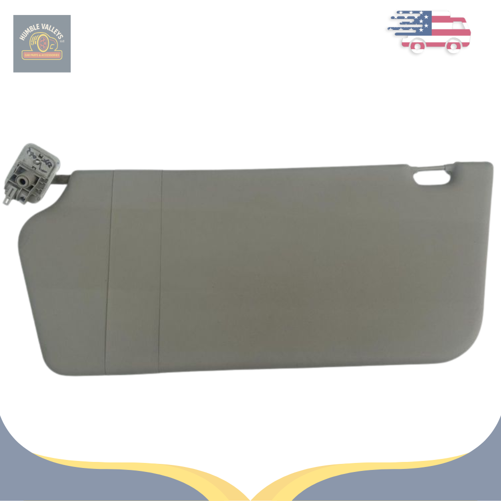 2015–2019 Ford Transit 250 Passenger RH Interior Sun Visor Gray OEM — view 2