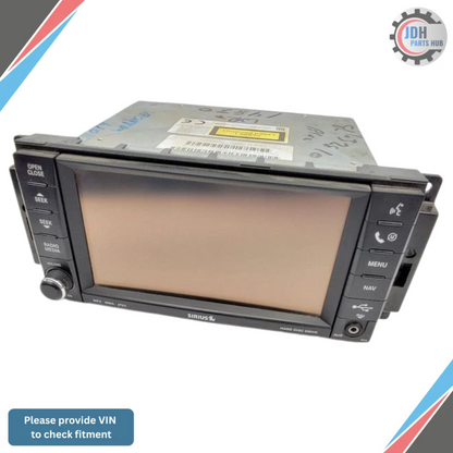 2008 Jeep Wrangler Radio Receiver Navigation With Display Screen OEM — view 1