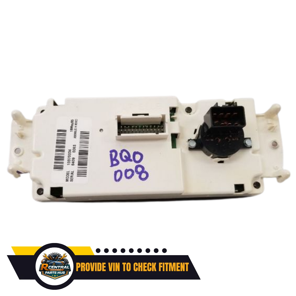 2005–2007 Chevrolet Silverado 1500 Climate AC Heater Temperature Control OEM — view 2