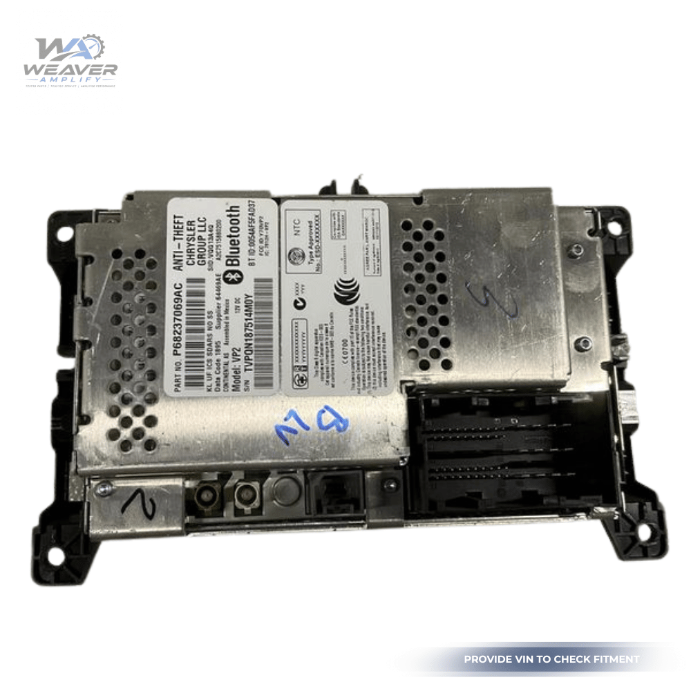 2016–2017 Chrysler 200 AM FM Satellite Ready Radio with 5 Inch Display OEM 16 17 — view 4
