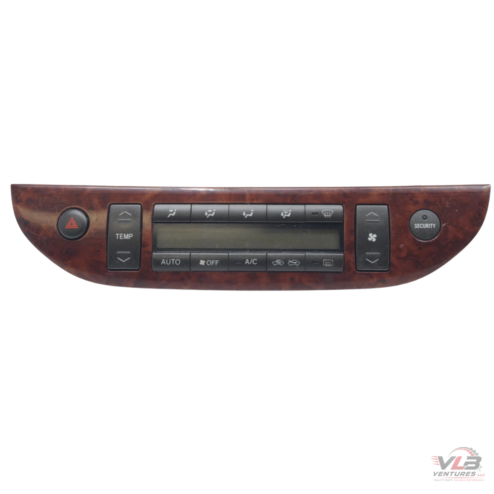 2002–2006 TOYOTA CAMRY AC HEAT TEMPERATURE CLIMATE CONTROL OEM 1 PLUG — view 1
