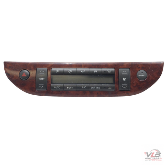 2002–2006 TOYOTA CAMRY AC HEAT TEMPERATURE CLIMATE CONTROL OEM 1 PLUG — view 1
