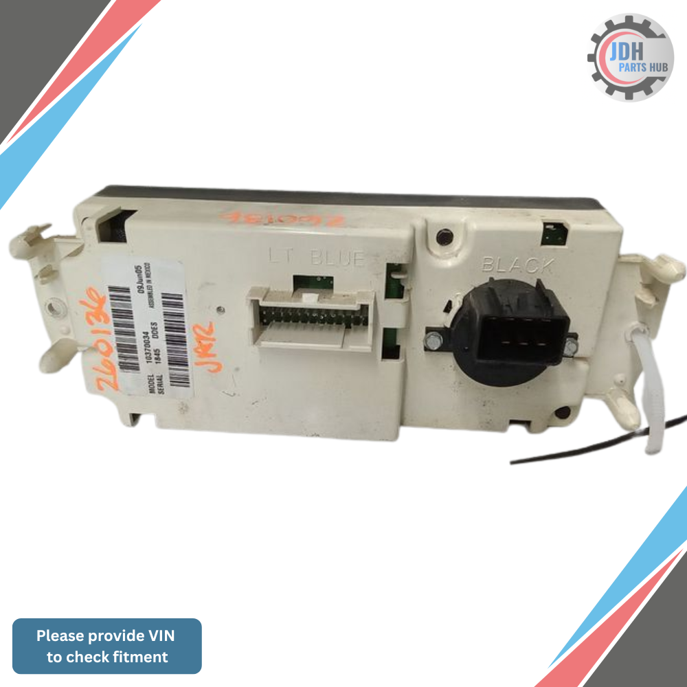 2005–2007 Chevrolet Silverado 1500 Climate AC Heater Temperature Control OEM — view 3
