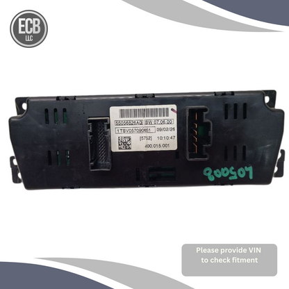 2009–2010 Dodge Ram 1500 Climate AC Heater Temperature Control OEM — view 3
