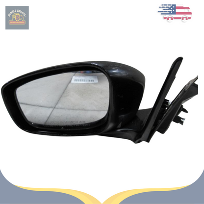 2009–2013 Infiniti G37 Left Driver Side View Power Door Mirror White OEM — view 3