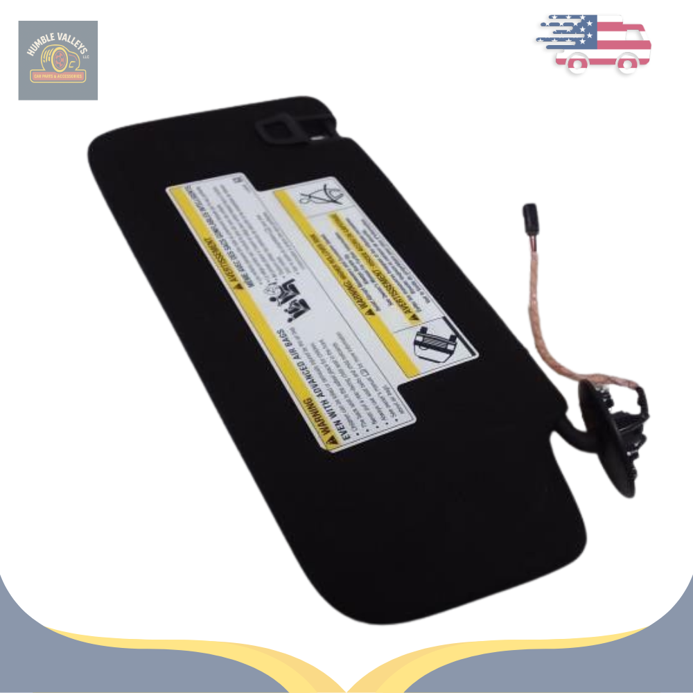 2019–2024 Cadillac XT4 LH Driver Sunvisor Sun Visor with Mirror & Light OEM — view 5