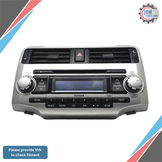 2010–2011 Toyota 4runner Radio Stereo Receiver MP3 CD Player OEM — view 1