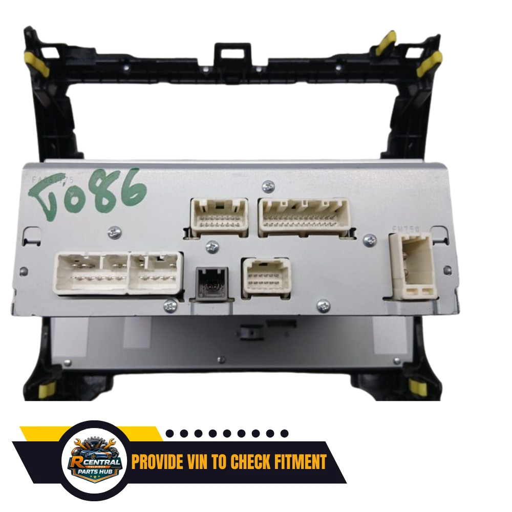 2012–2013 Toyota Camry Radio Display Receiver AM FM CD OEM — view 2