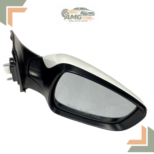 2011–2015 Hyundai Elantra Right Passenger Side View Door Mirror Heated White RH — view 2
