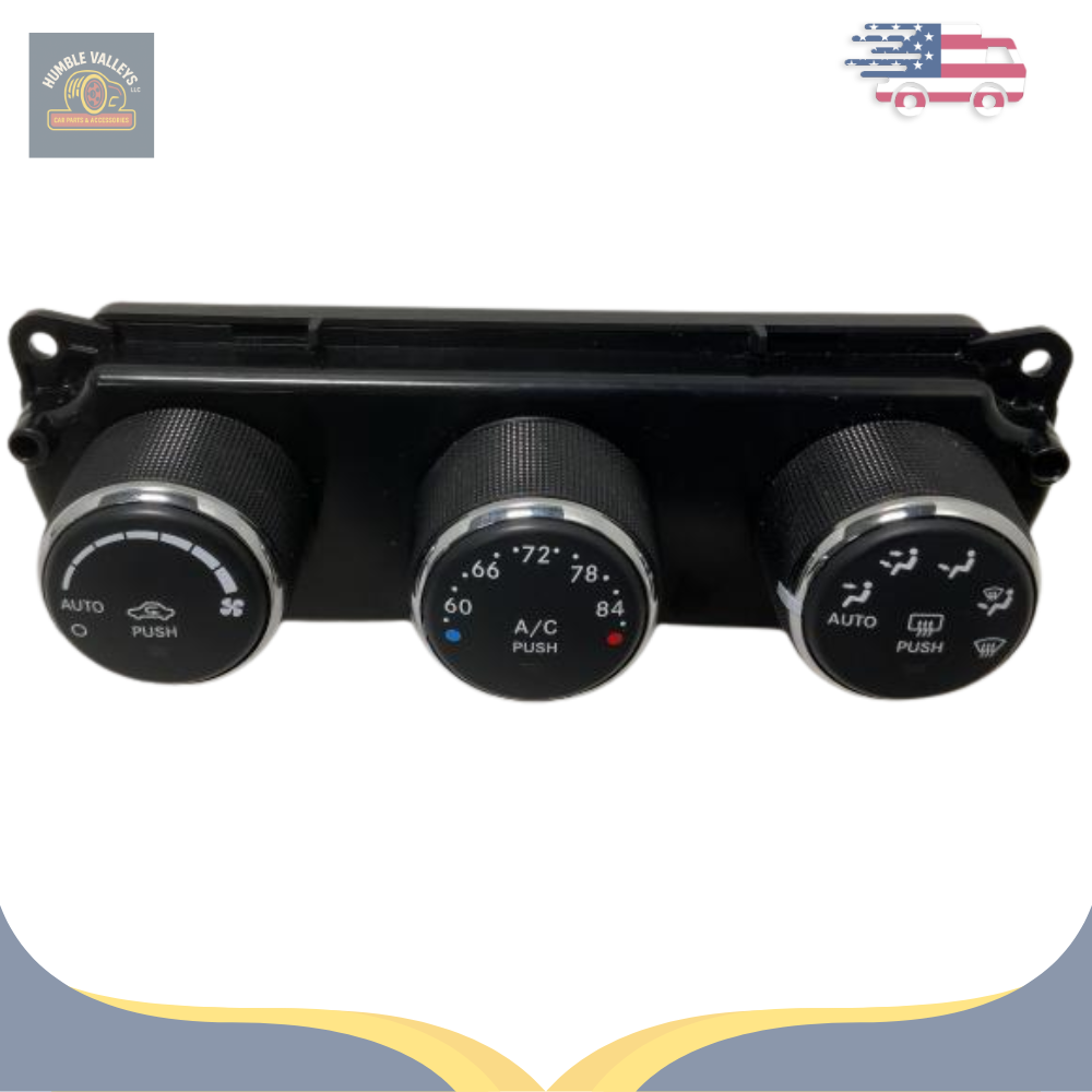 2014–2018 Jeep Wrangler Heater AC Temperature Control OEM — view 2