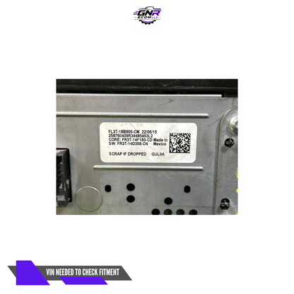 2015 Ford F-150 Pickup Radio Display Screen Front Dash 4.2" OEM — view 3