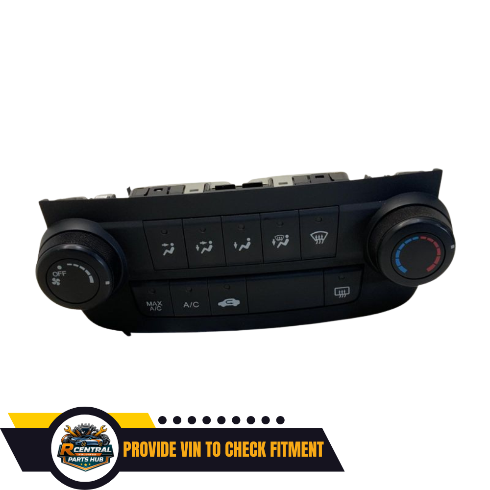2007–2009 Honda CRV A/C AC Heater Temperature Controls — view 3