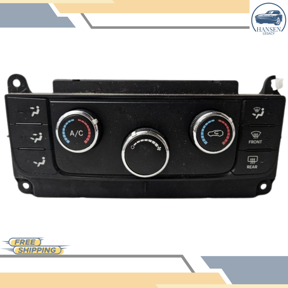 2011–2013 Jeep Grand Cherokee Manual Climate AC Heater Temperature Control OEM — view 1