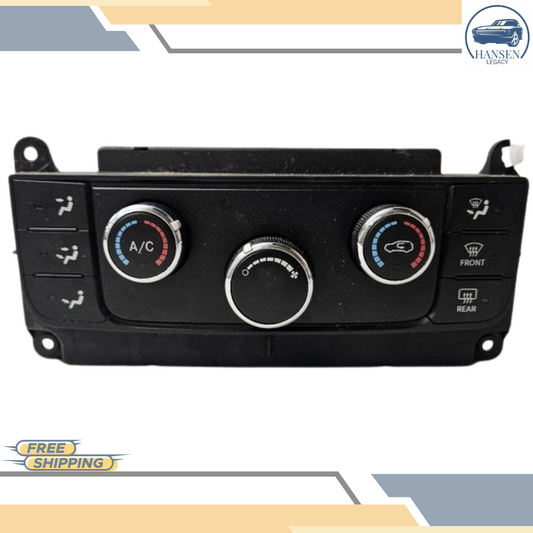 2011–2013 Jeep Grand Cherokee Manual Climate AC Heater Temperature Control OEM — view 1