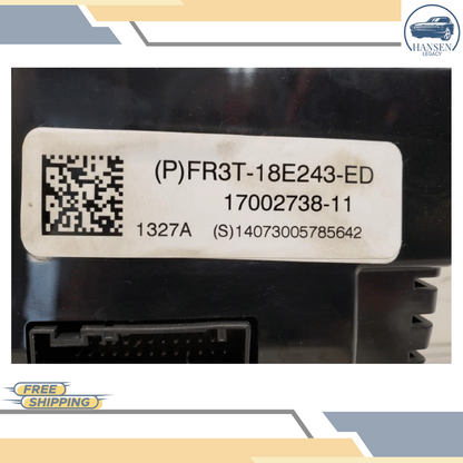 2016–2017 Ford Mustang Radio Control Panel 4.2 Screen Opening OEM — view 3