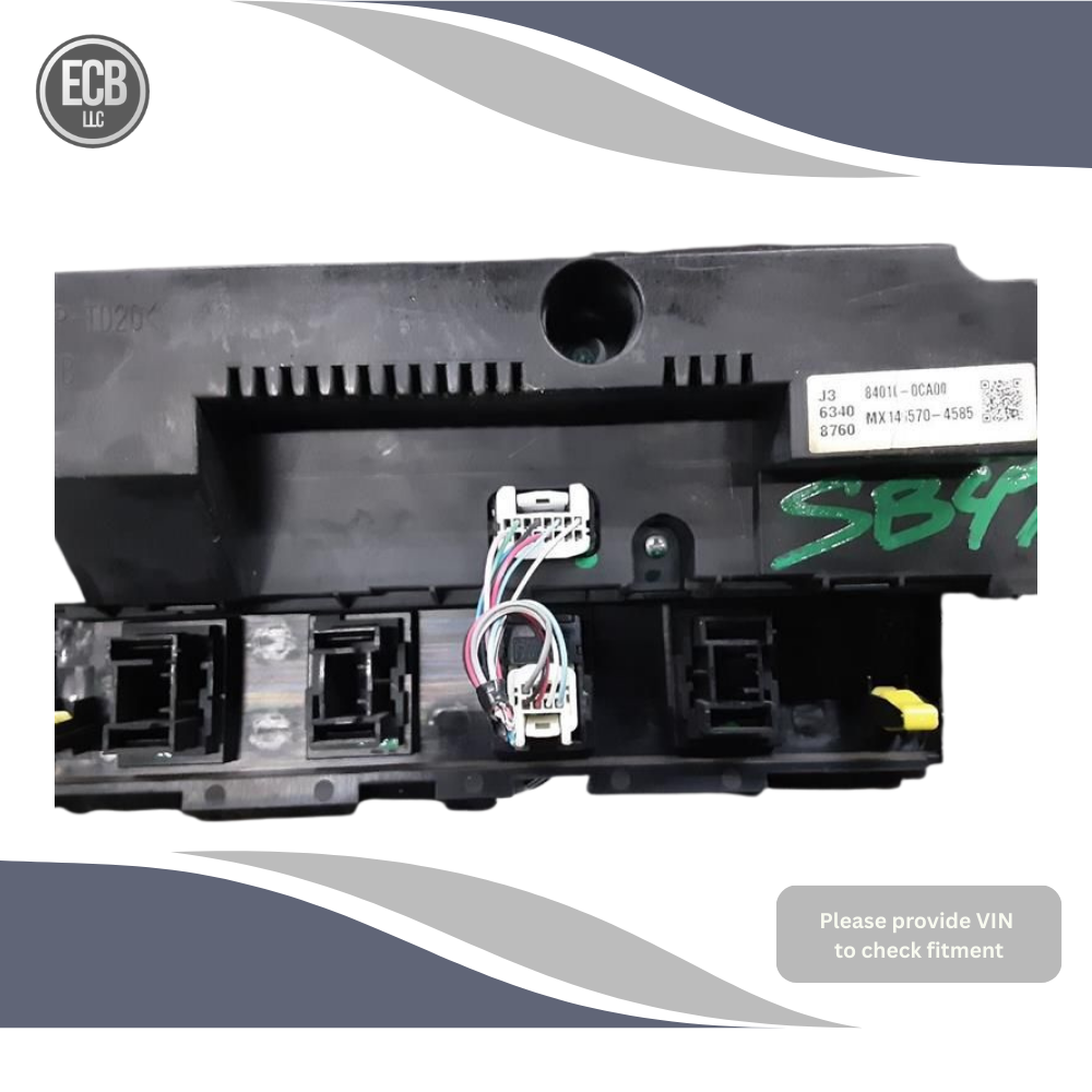 2007–2009 Toyota Tundra AC Heater Temperature Climate Control OEM — view 4