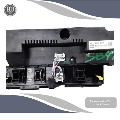 2007–2009 Toyota Tundra AC Heater Temperature Climate Control OEM — view 4