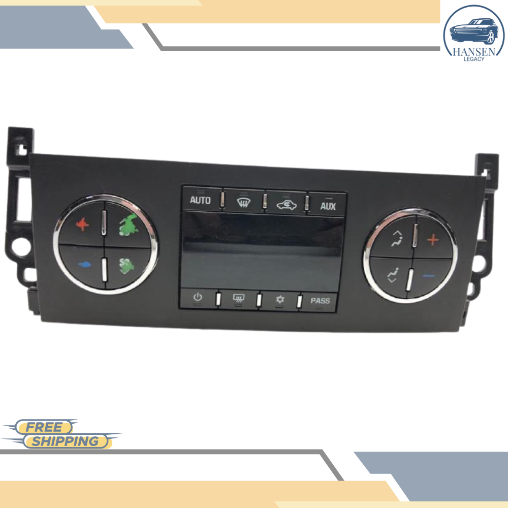 2007–2011 GMC Yukon Dash Mounted Heater AC Temperature Control OEM — view 1