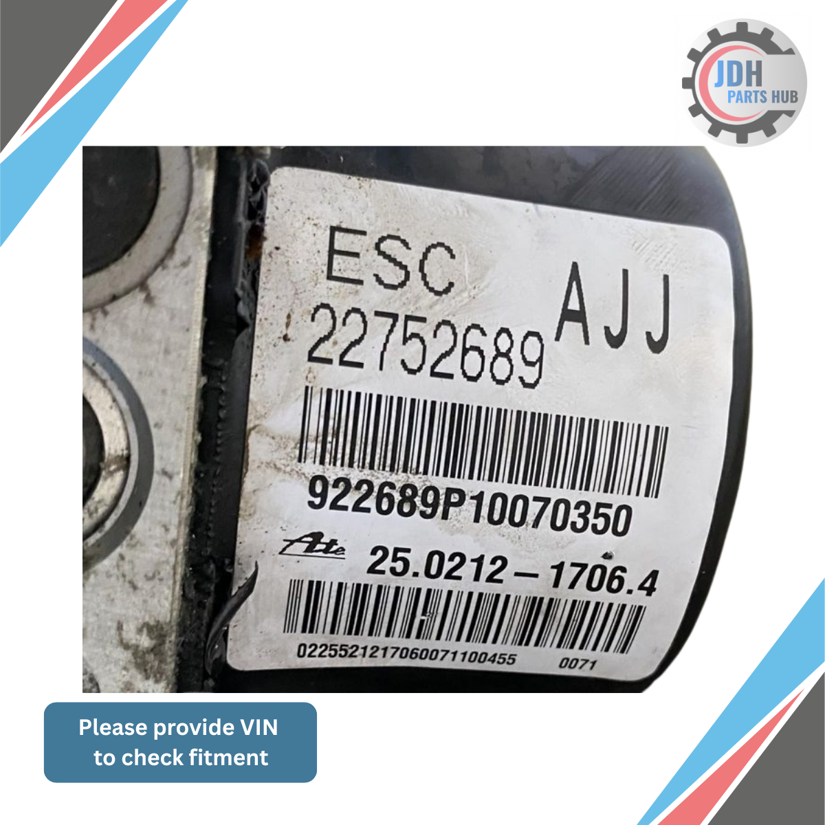 2010–2011 GMC Terrain ABS Anti-Lock Brake Pump Assembly OEM — view 4