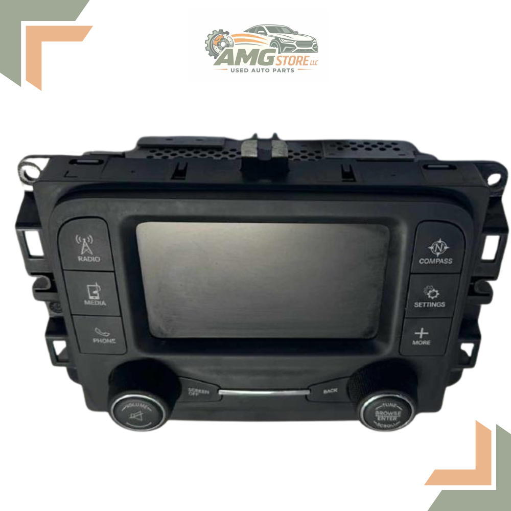 2015 Dodge Ram 1500 2500 5" Radio Receiver Head Unit with Satellite OEM — view 3