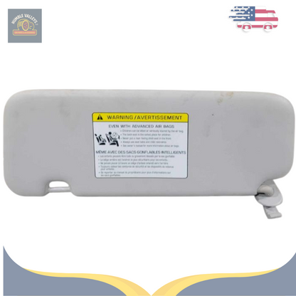 2017–2020 Hyundai Elantra RH Passenger Sunvisor Sun Visor with Mirror OEM — view 1