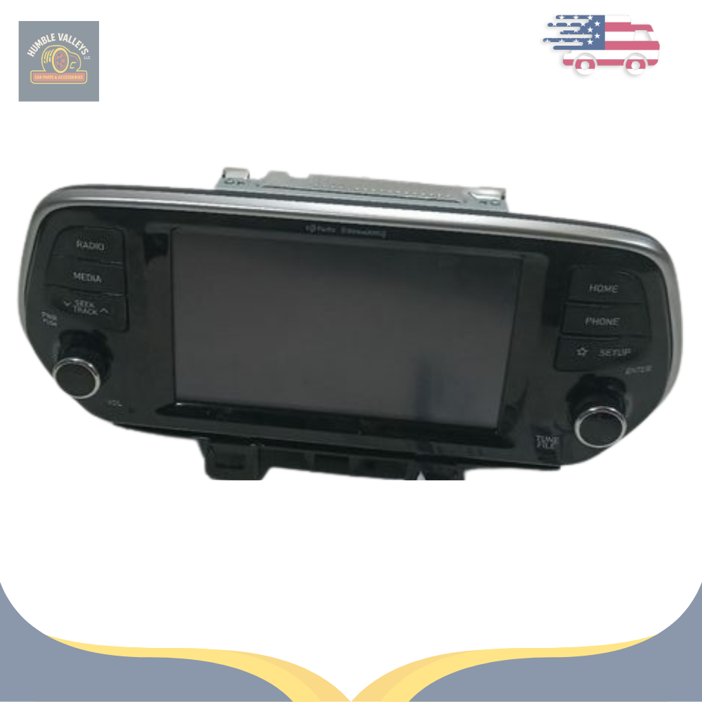 2019–2021 Hyundai Tucson AM FM Sirius XM Audio Radio Player Display Screen — view 2