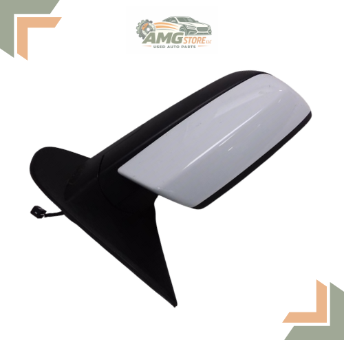 2014–2019 Chevrolet Silverado 1500 Right Passenger Side View Door Mirror White — view 1
