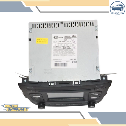 2014–2015 Kia Sorento CD MP3 Player Radio Media Receiver with Satellite & UVO OEM — view 5