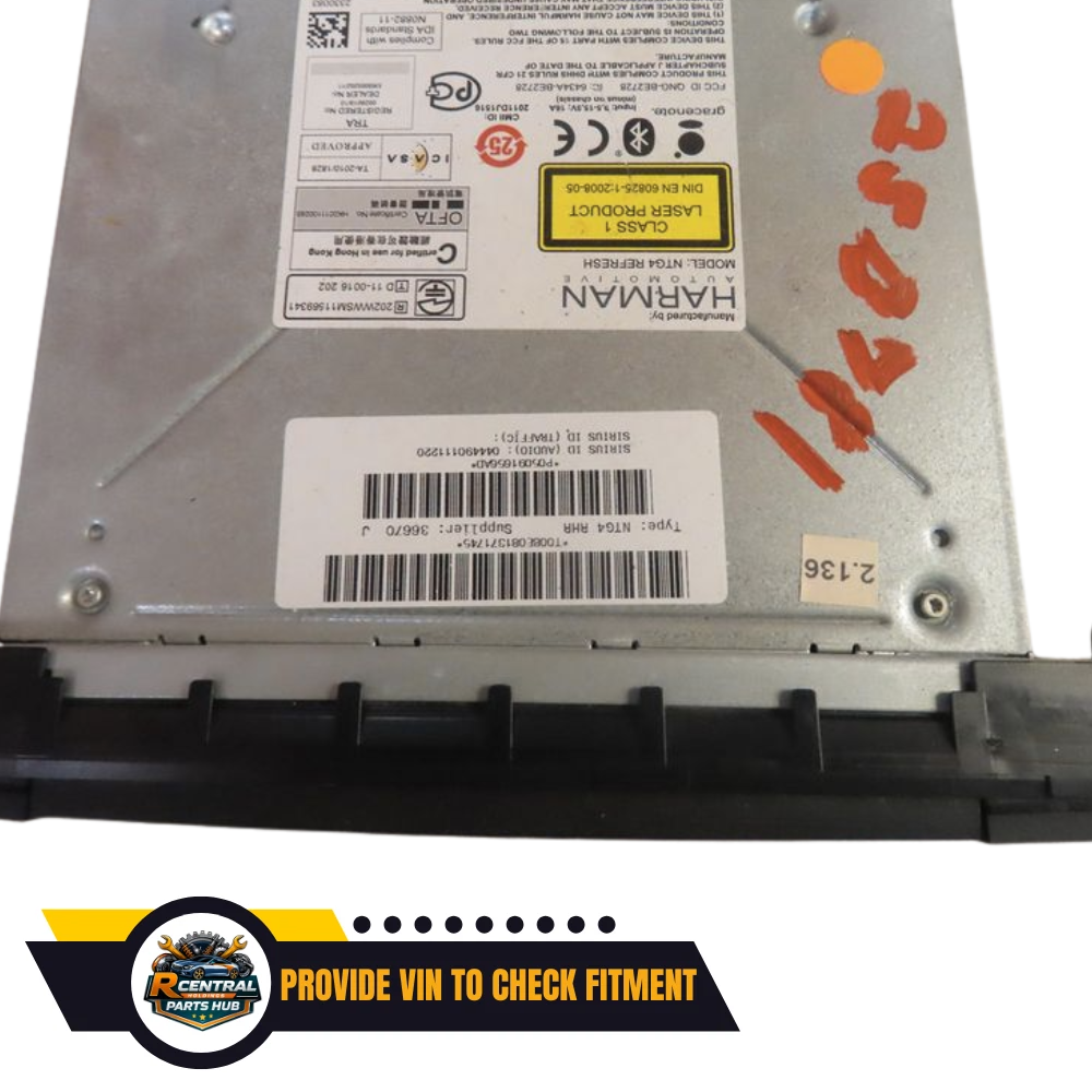2013–2014 DODGE Challenger AM-FM-CD-DVD-H<wbr/>DD Navigation UConnect Radio RHR OEM — view 3