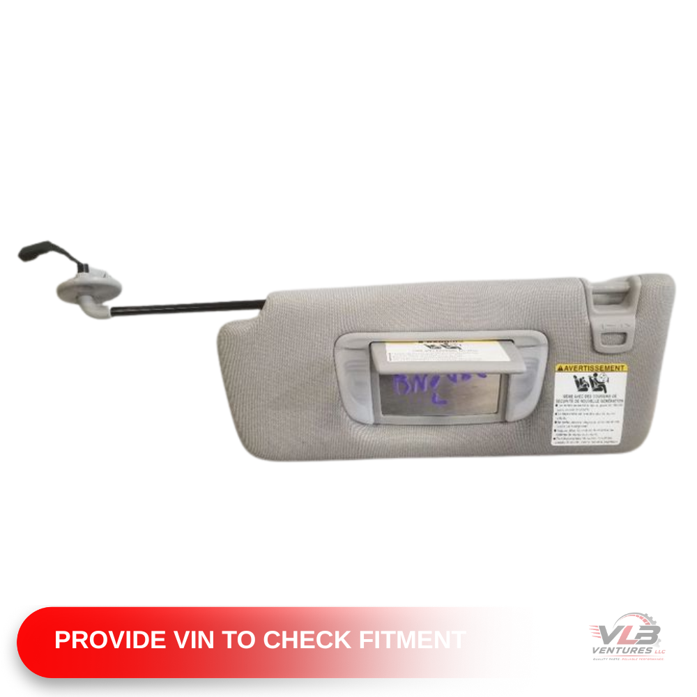 2016–2023 Toyota Tacoma LH Driver Sunvisor Sun Visor with Mirror & Light OEM — view 1
