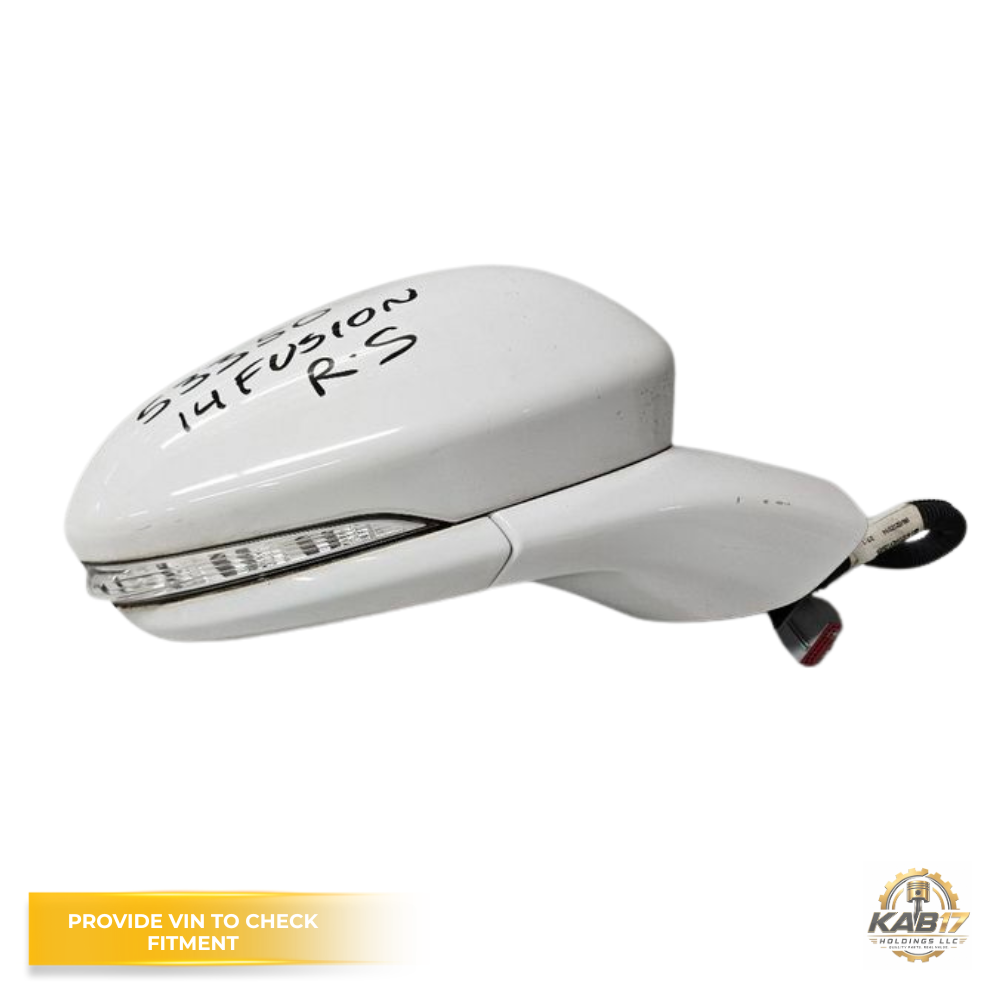 2013–2014 Ford Fusion Passenger RH Side View Mirror Assembly OEM — view 1