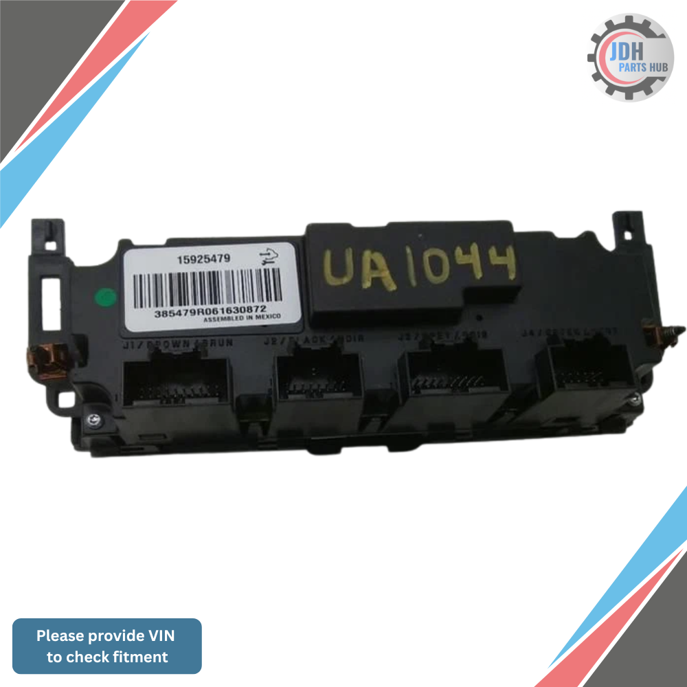 2007–2011 GMC Yukon Dash Mounted Heater AC Temperature Control OEM — view 2