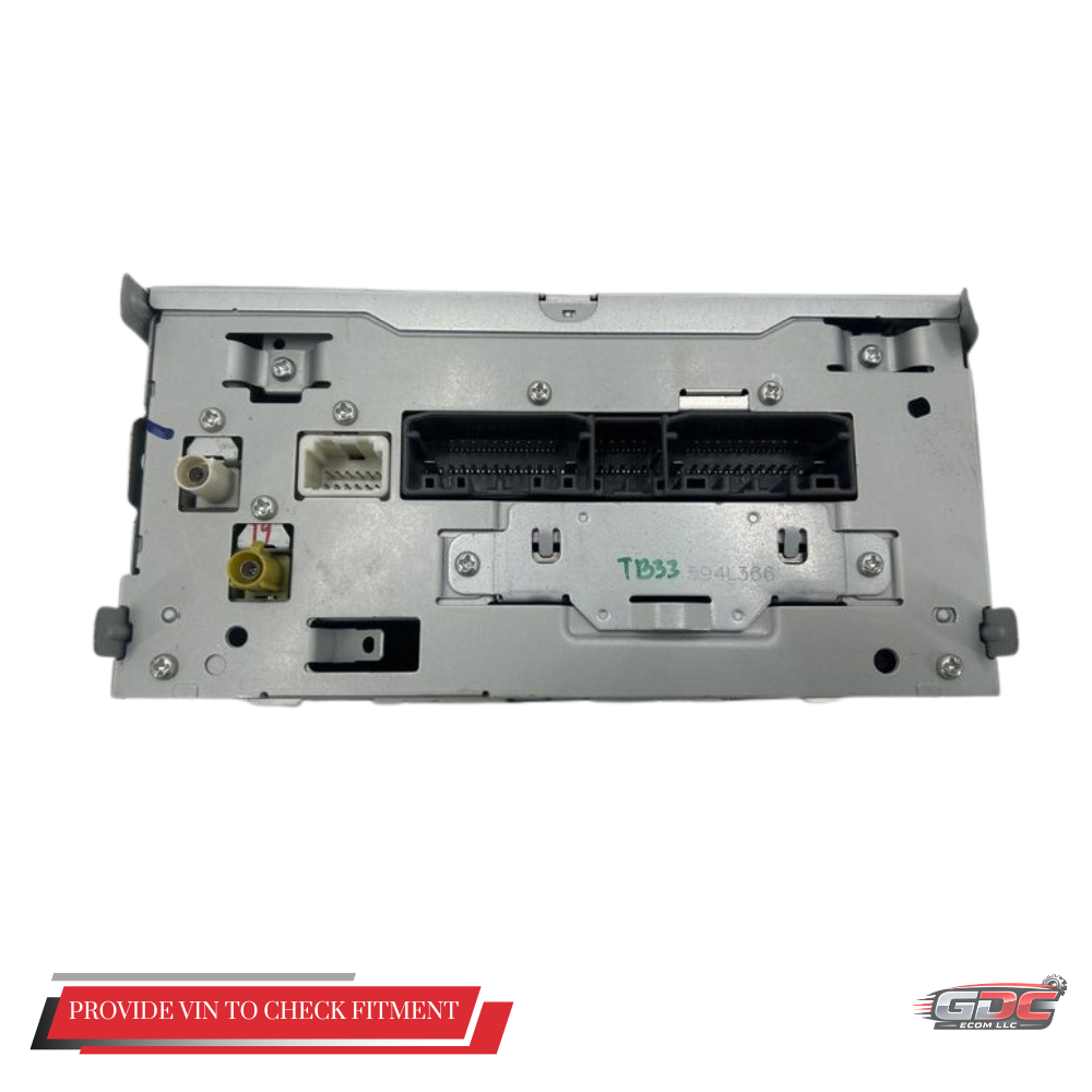 2012 Jeep Liberty AM FM CD AUX DVD Navigation Radio RHB with Satellite OEM — view 3