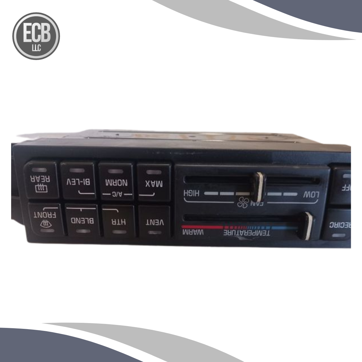 2000–2005 Buick LeSabre Manual A/C Heater Climate Control OEM — view 3