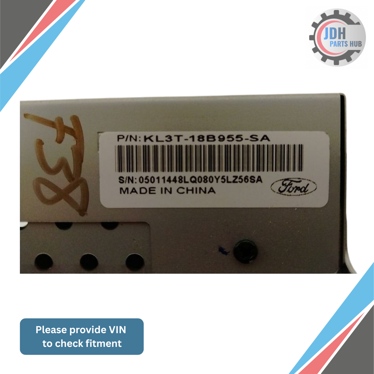 2019–2020 Ford F-150 8" Information Display GPS/TV Screen OEM — view 3