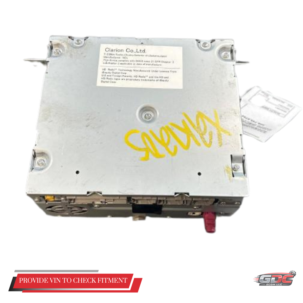 2012 FORD F-150 Radio Receiver Single Disc Satellite with Nav OEM CL3T-19C156-AA — view 3