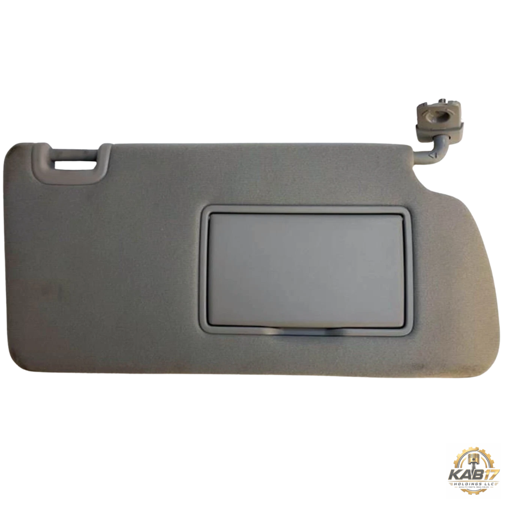 2013–2021 Nissan Frontier Left Driver Sun Visor Sunvisor Gray OEM — view 3