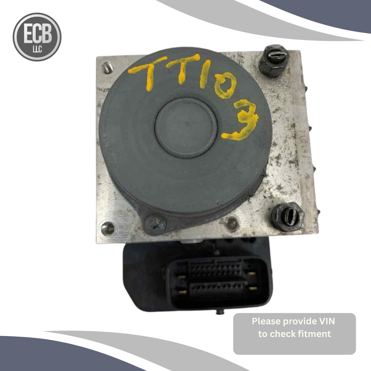 2015 Toyota Corolla ABS Pump without Sport Suspension OEM — view 2