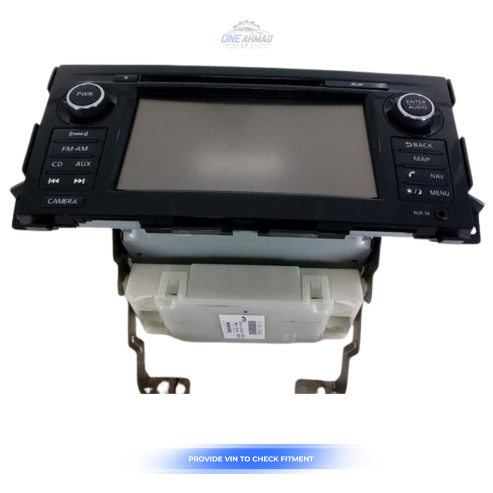 2013–2014 Nissan Altima Radio Sedan AM FM CD with Navigation 25915-3TA1A OEM — view 2