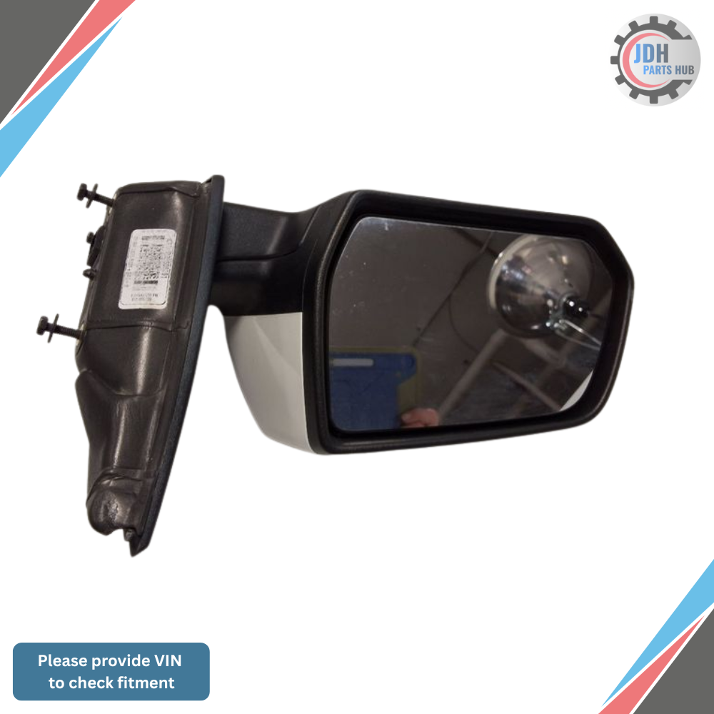 2017–2019 GMC Acadia Left Driver Side View Door Mirror Power Option DR5 White — view 2
