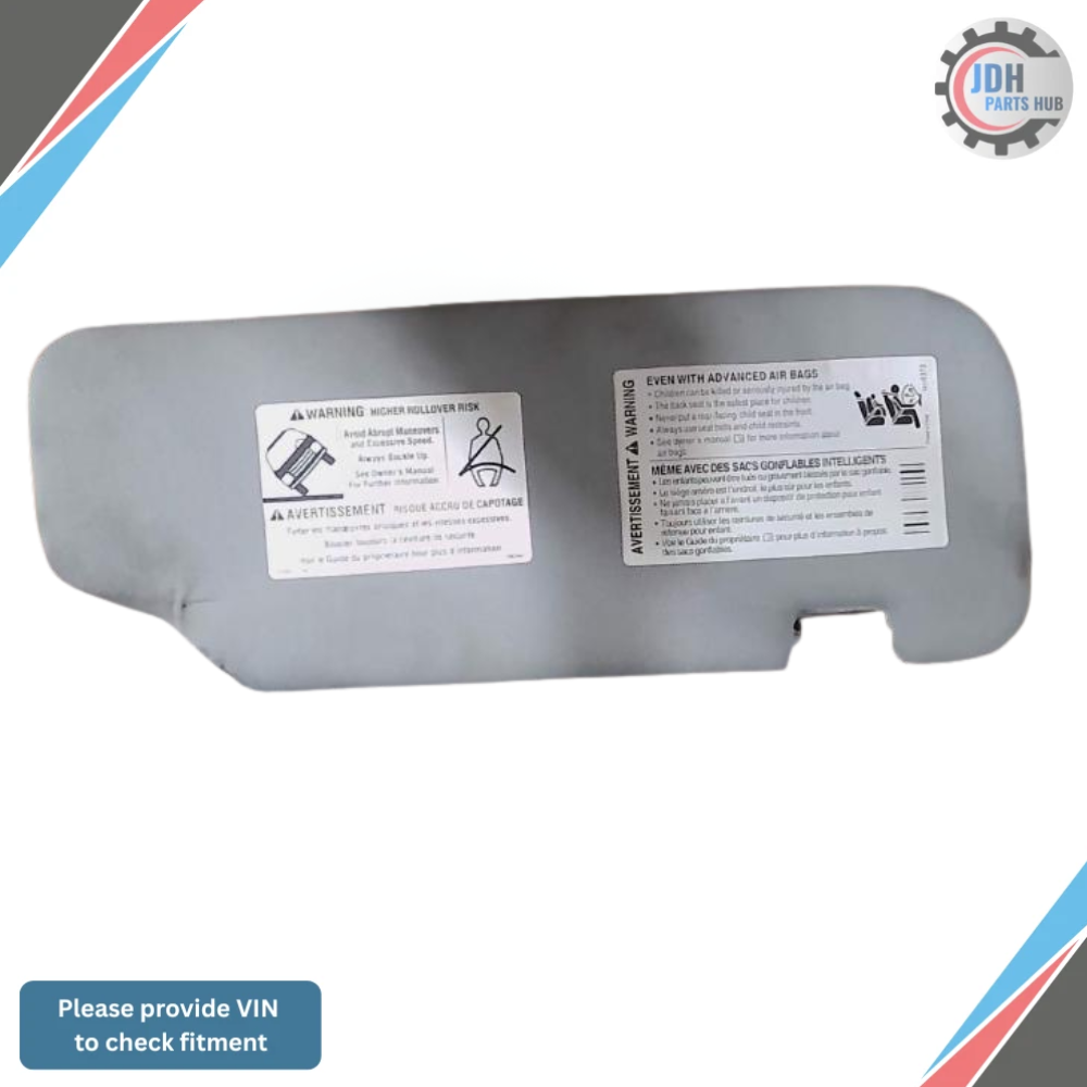 2012–2015 Chevrolet Captiva Left Driver Sun Visor OEM — view 2