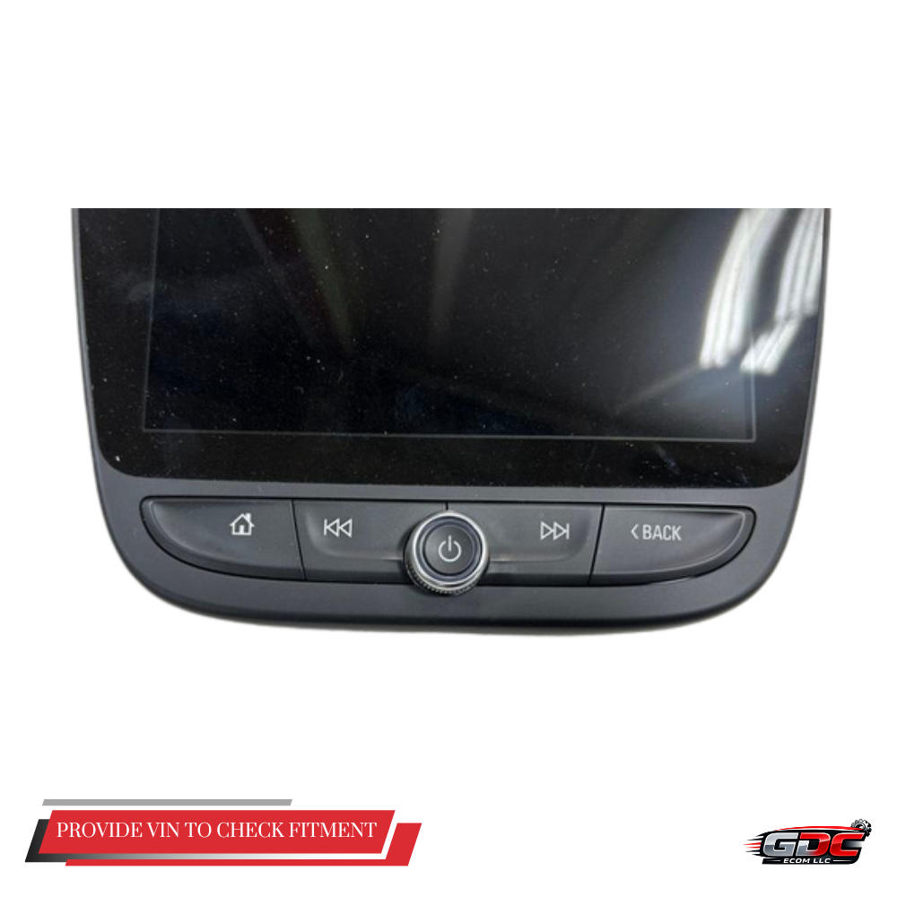 2019–2020 CHEVROLET MALIBU Control Panel Controller Display Screen OEM 84567687 — view 2