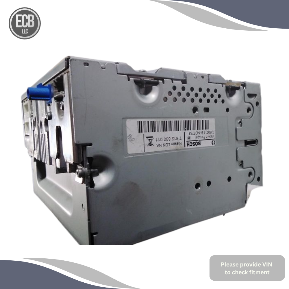 2010–2012 Nissan Sentra AM FM CD Player Radio with Navigation OEM — view 3