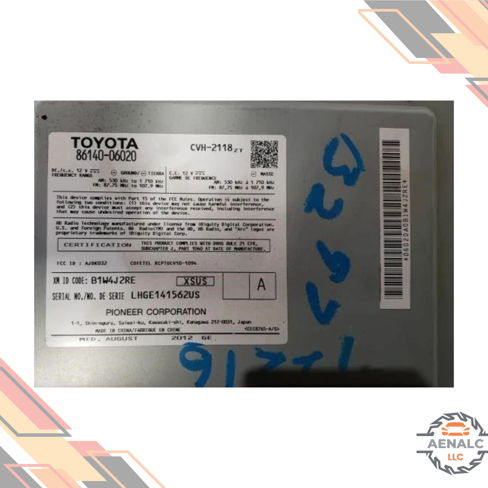 2012–2015 Hyundai Veloster Radio Display Receiver Satellite CD OEM — view 3