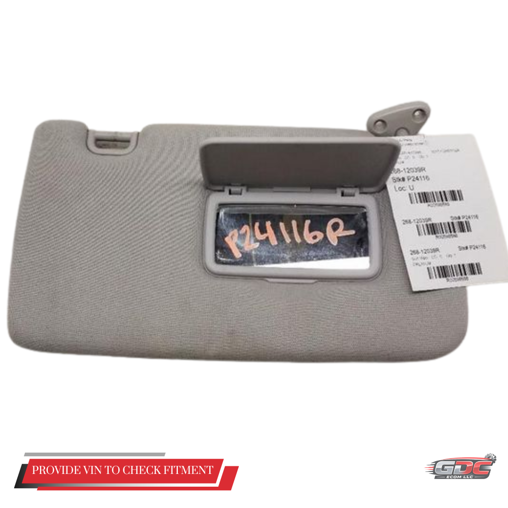 2014–2016 Subaru Forester Passenger RH Sun Visor OEM — view 1