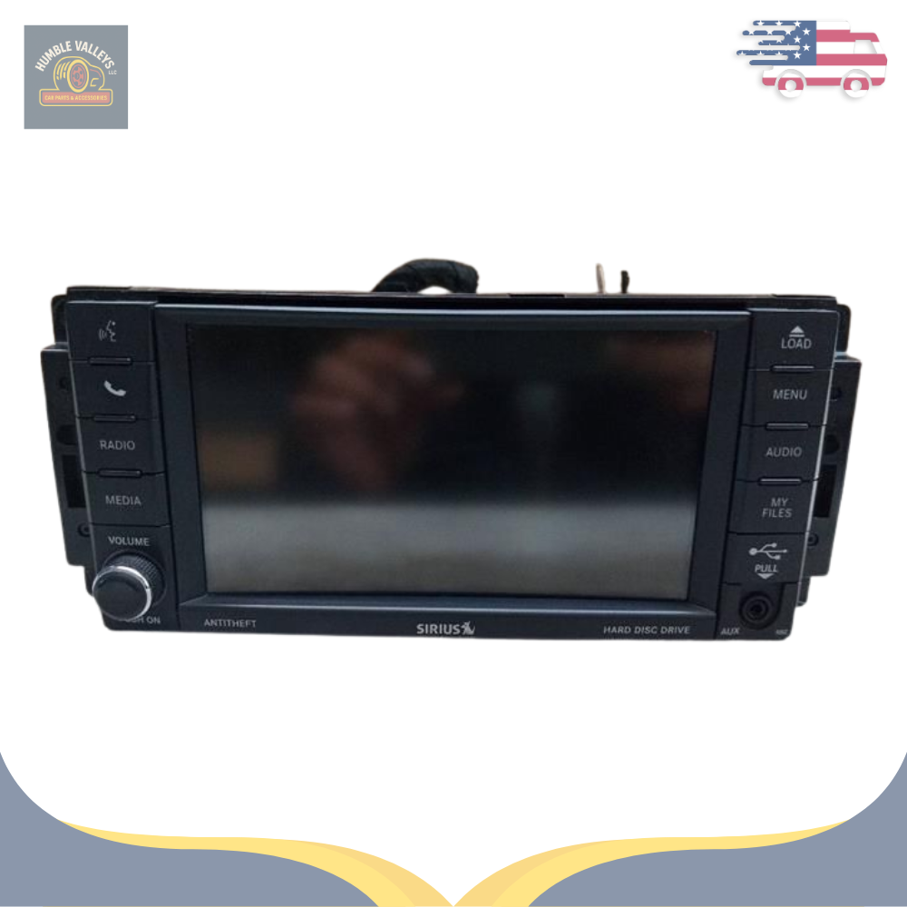 2011–2014 CHRYSLER 200 AM/FM/DVD RADIO CD PLAYER RECEIVER RBZ OEM — view 1