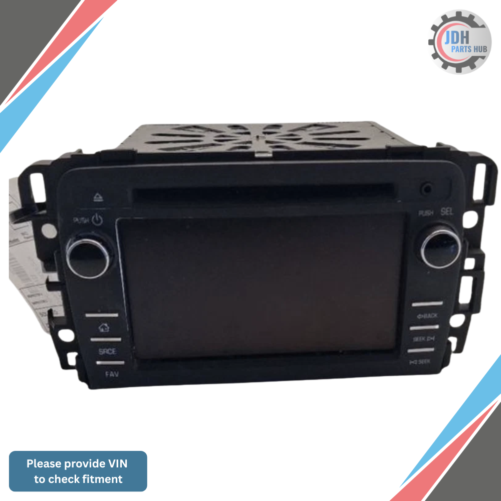 2016–2017 Chevrolet Traverse Enclave Radio Receiver Display ID 84082781 — view 1